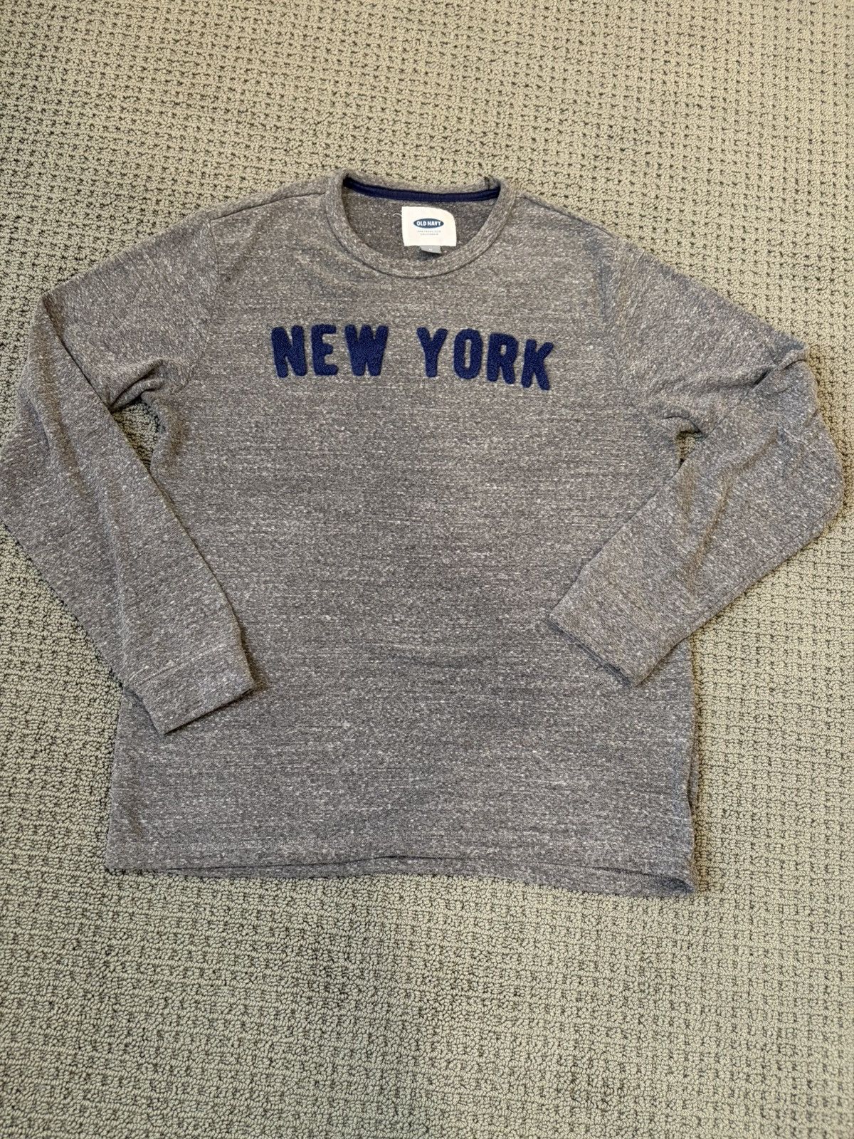 Old Navy Vintage y2k Cotton fleece pullover new york Size US M / EU 48-50 / 2 - 1 Thumbnail
