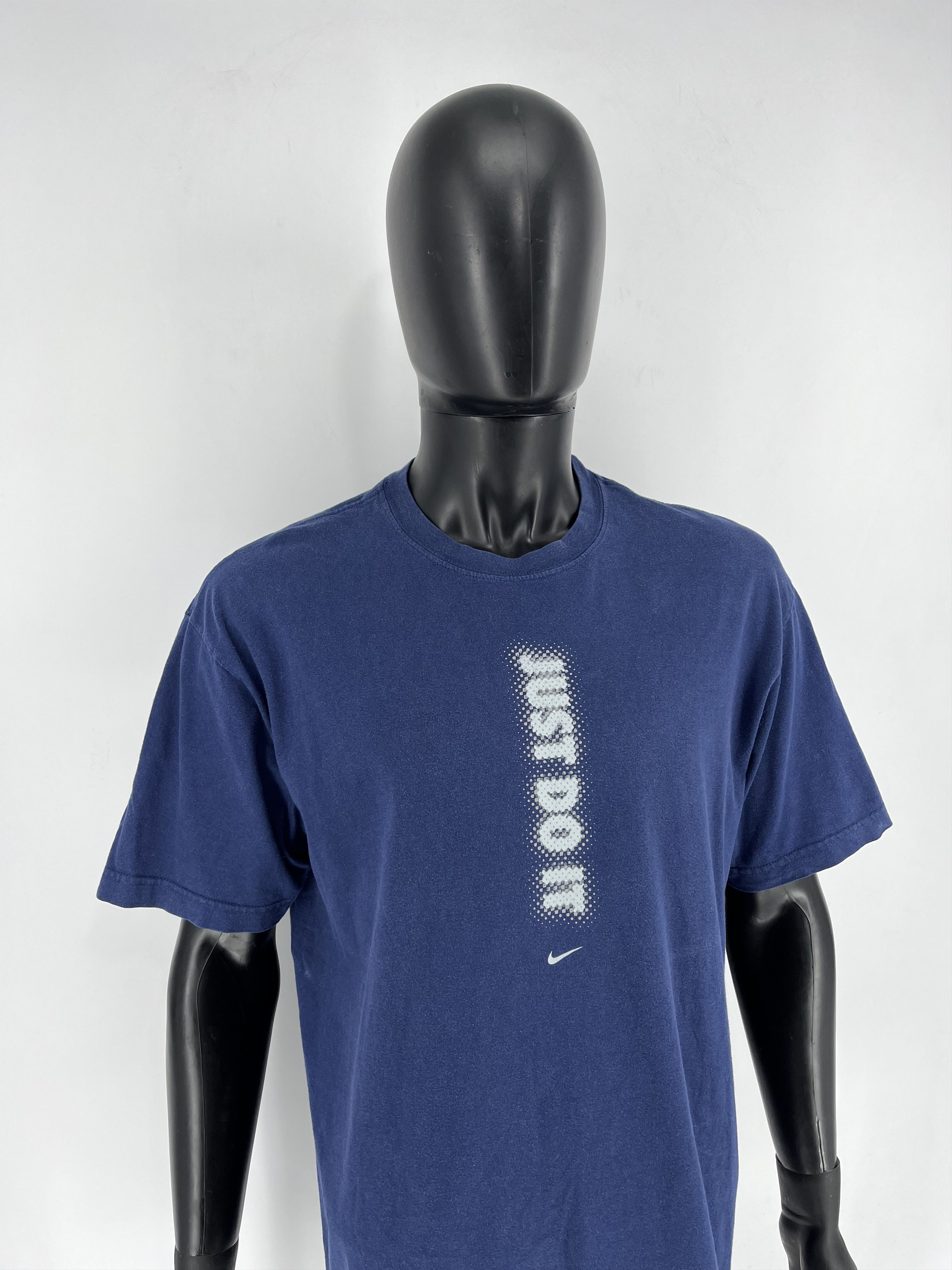 Nike Vintage 90s NIKE JUST DO IT SWOOSH Tee Streetwear Y2K Style Size US L / EU 52-54 / 3 - 4 Thumbnail