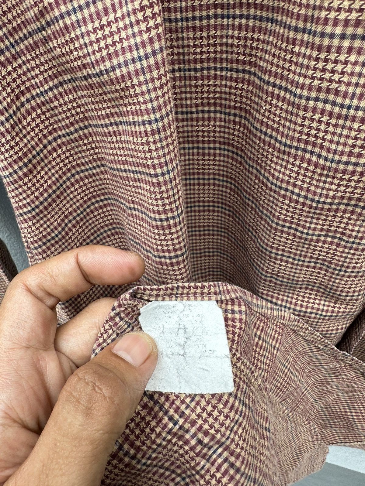 Burberry Prorsum Vintage Burberrys Handkerchief Bandana Shirt A148 Size US M / EU 48-50 / 2 - 7 Thumbnail