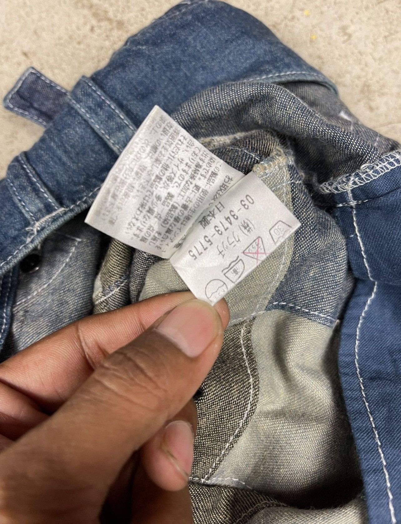 Japanese Brand Exclusive Clutch Japan Puzzle Patchwork Flare Jeans Size 30" / US 8 / IT 44 - 7 Thumbnail