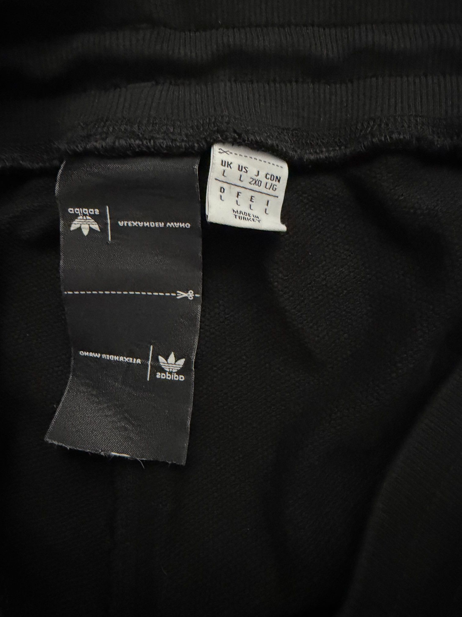 Adidas × Alexander Wang Iconic Jogger Pants in Black & Red Men's L Size US 34 / EU 50 - 8 Thumbnail
