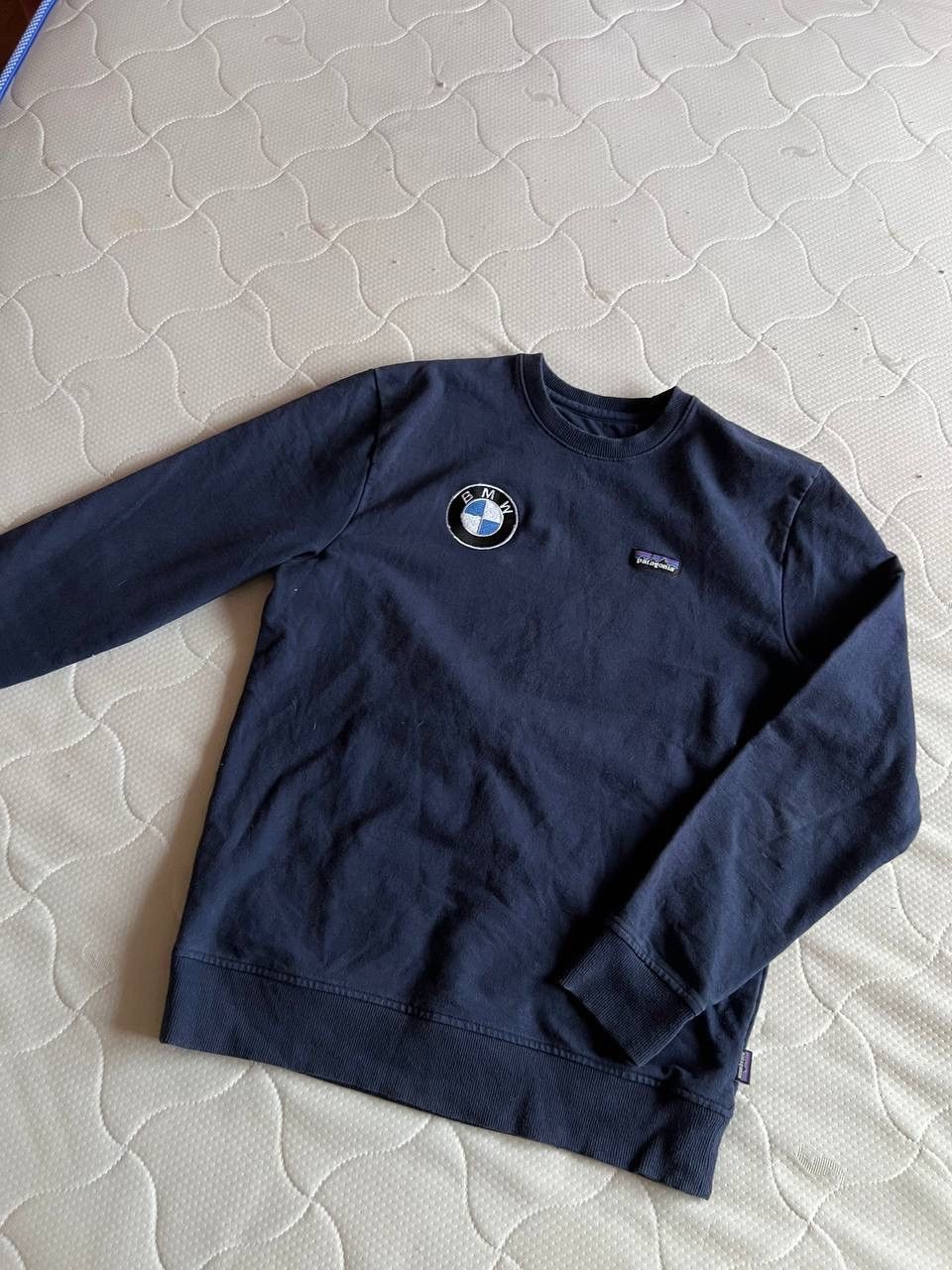 Patagonia Vintage Patagonia BMW Motorcycle Tour Racing Sweatshirt Navy Size US M / EU 48-50 / 2 - 6 Thumbnail