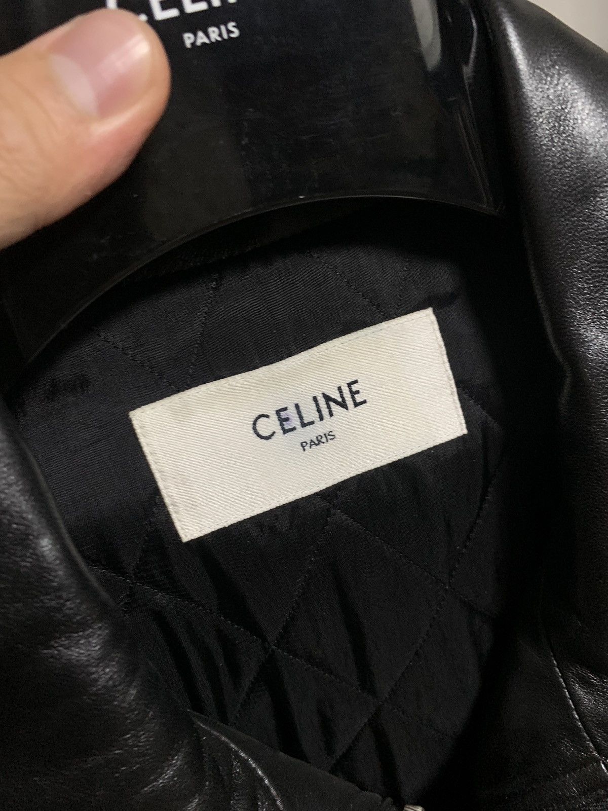 Celine Celine 2022FW Lambskin Double layer Biker Vest Size US S / EU 44-46 / 1 - 2 Thumbnail