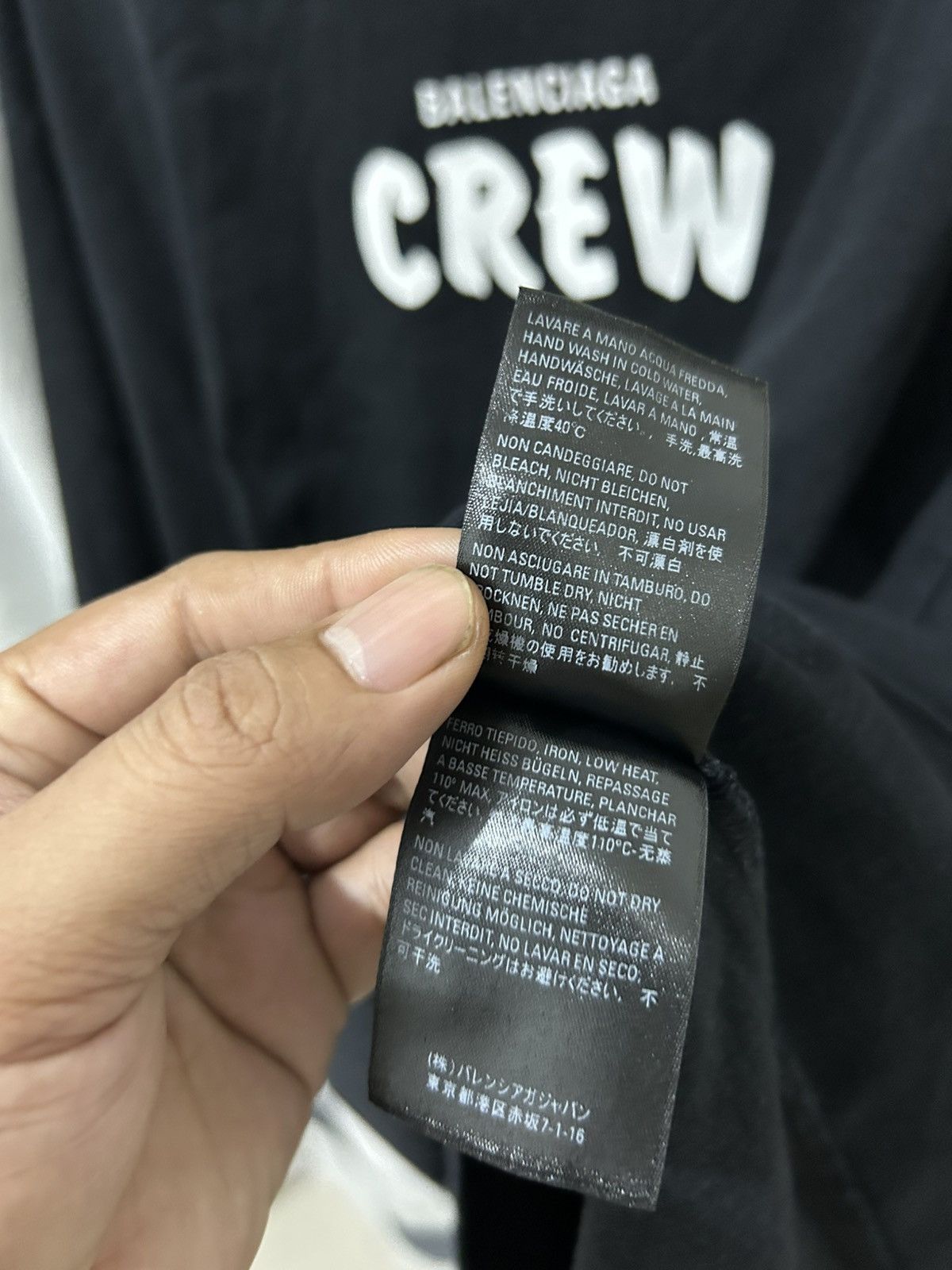 Balenciaga Balenciaga Crew Boxy Oversized Tee Size US L / EU 52-54 / 3 - 8 Thumbnail