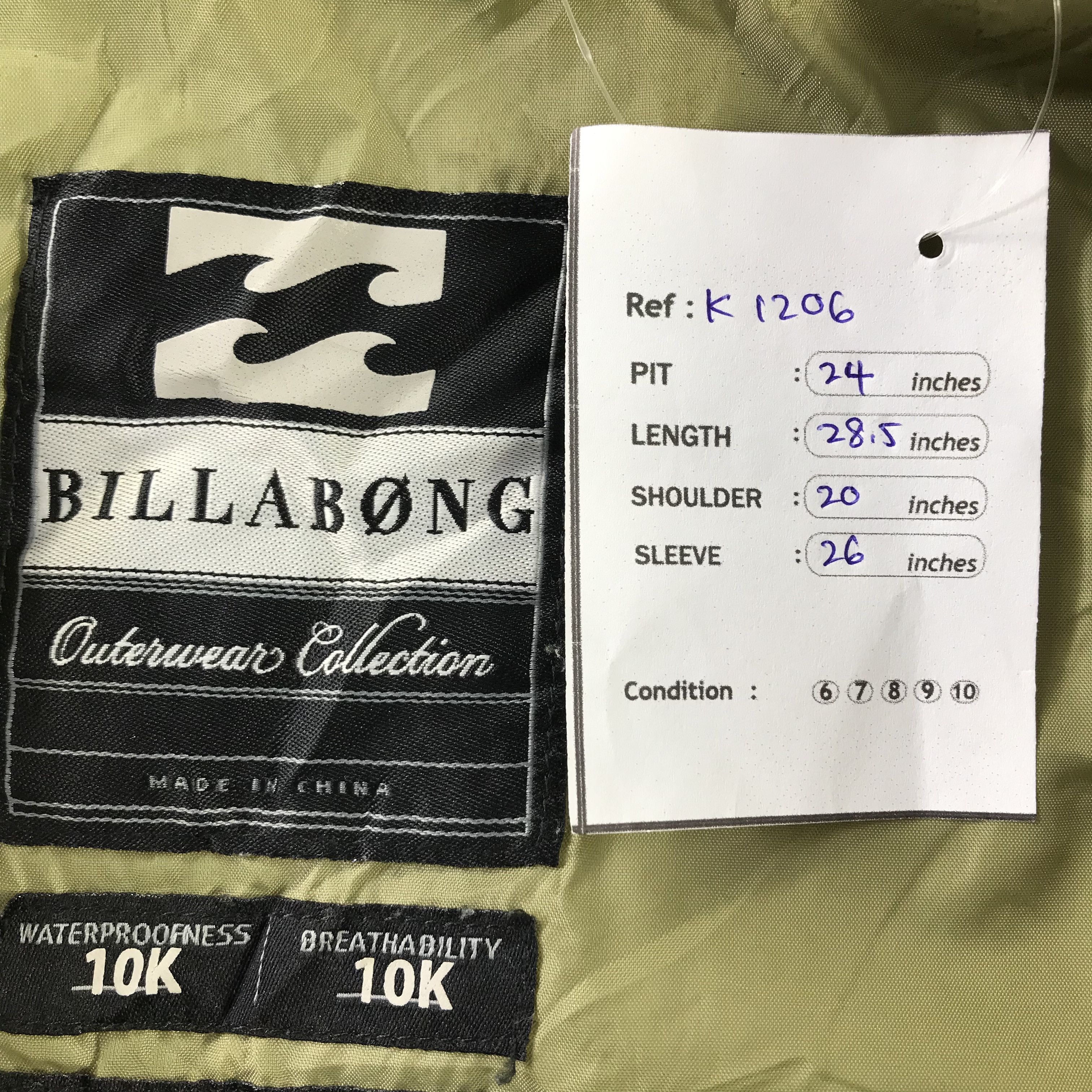Billabong Vintage Billabong Jacket Ski Jacket Snowboard Jacket Size US M / EU 48-50 / 2 - 19 Thumbnail