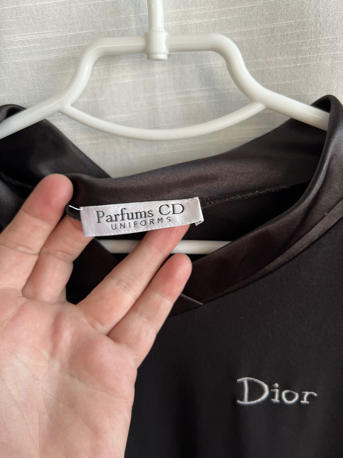Dior Dior Parfums Uniform T-Shirt Black Size M Size M / US 6-8 / IT 42-44 - 4 Thumbnail