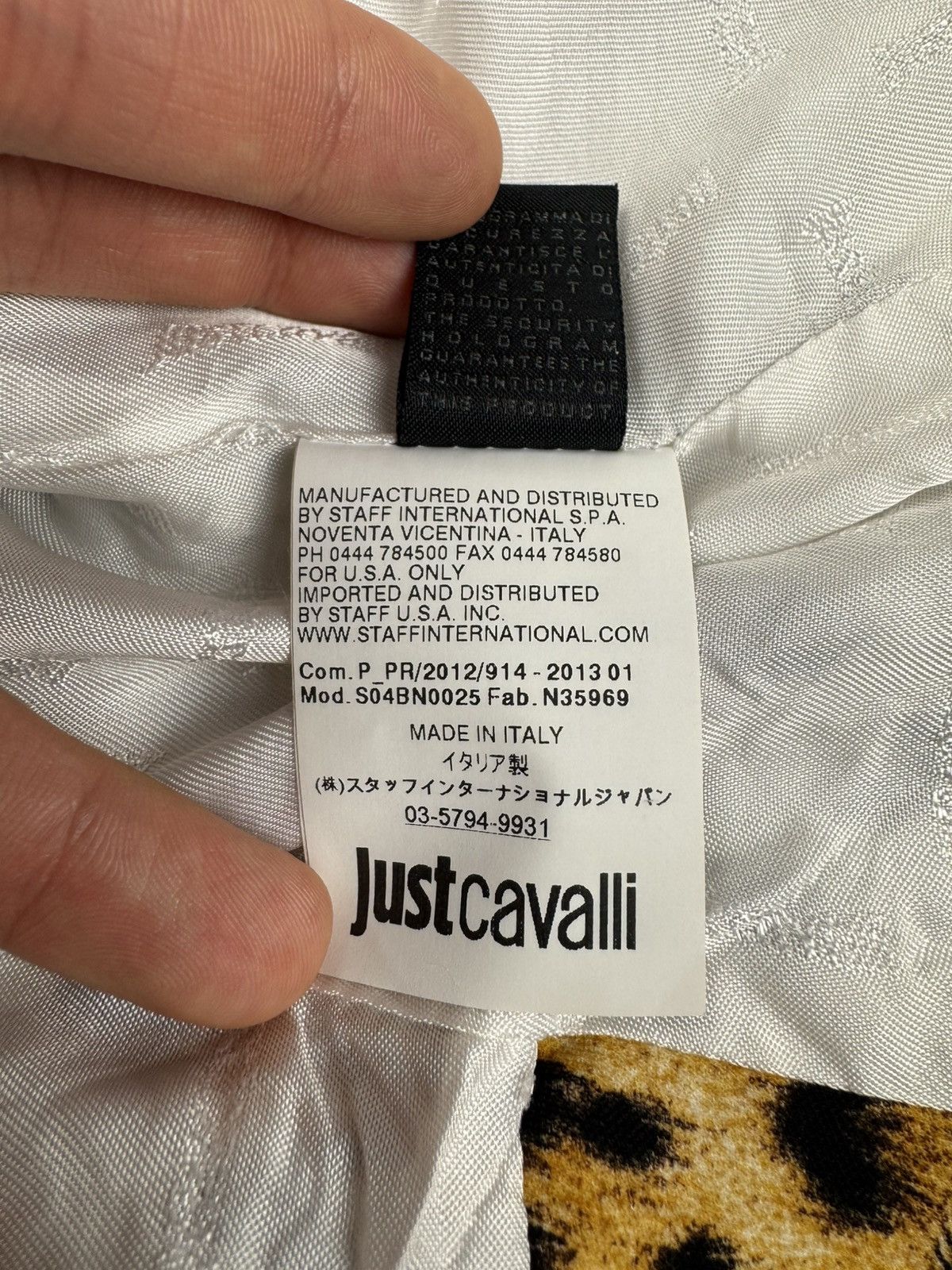 Just Cavalli Just Cavalli animal leopard print white blazer glamour y2k Size L / US 10 / IT 46 - 17 Thumbnail