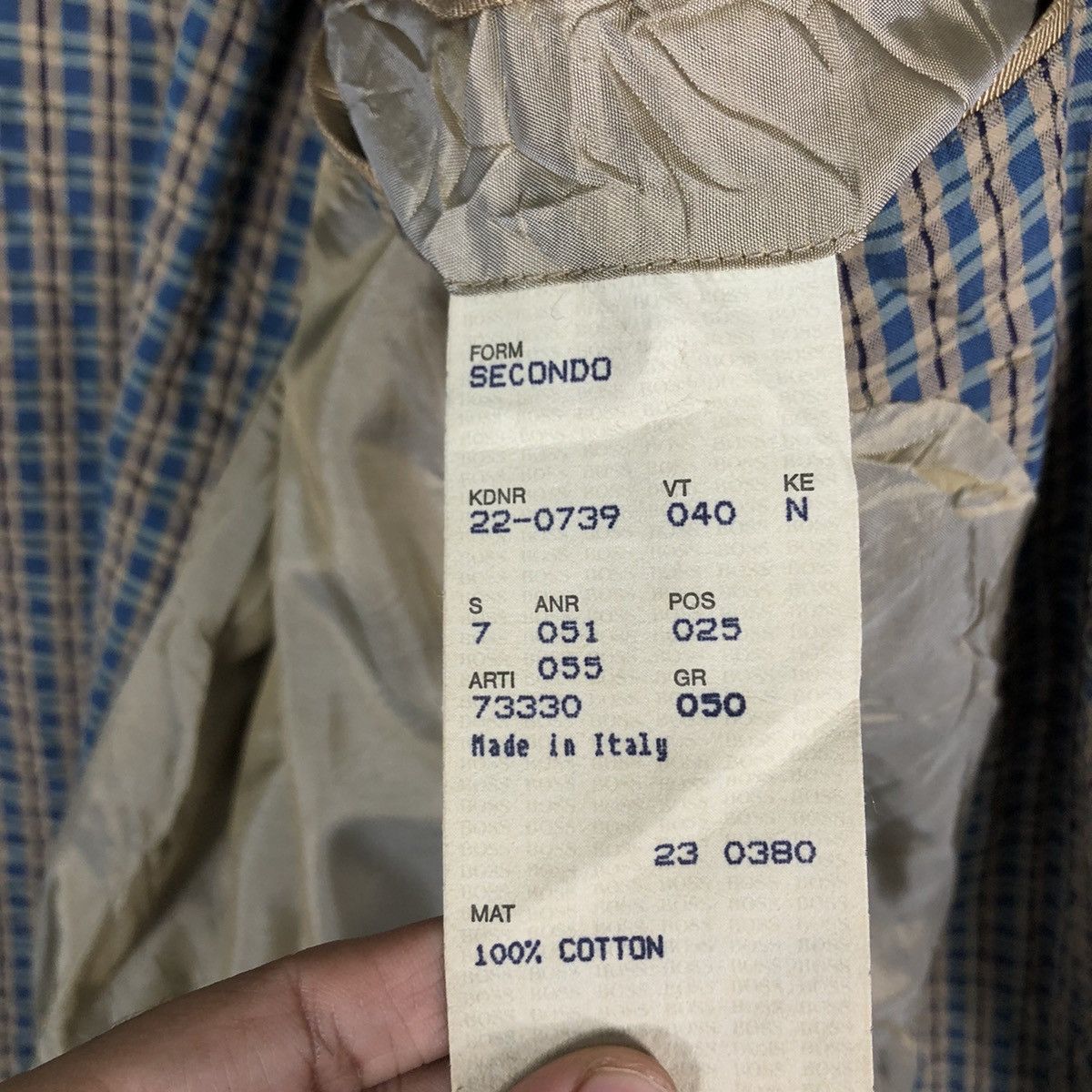 Hugo Boss 🔥Vintage Hugo Boss Made In Italy Coats Double Breats Size US M / EU 48-50 / 2 - 19 Thumbnail