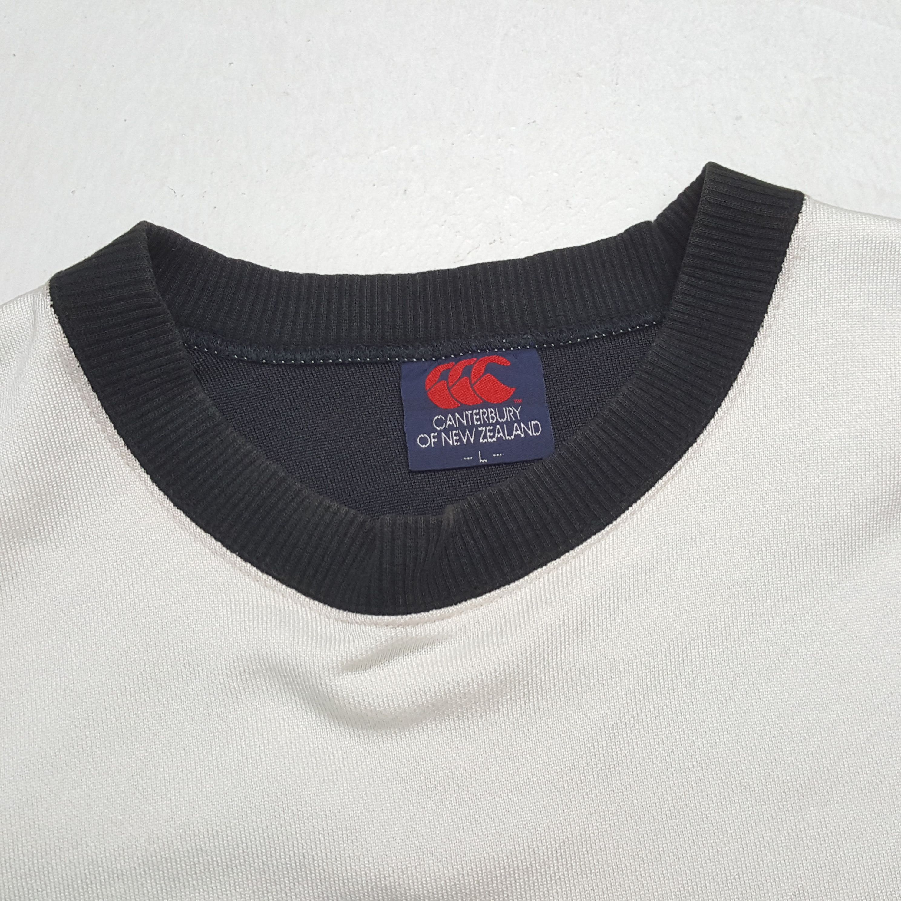 Canterbury of New Zealand × Vintage Vintage CANTERBURRY OF NEW ZEALAND Big Logo Sweatshirts Size US L / EU 52-54 / 3 - 5 Thumbnail