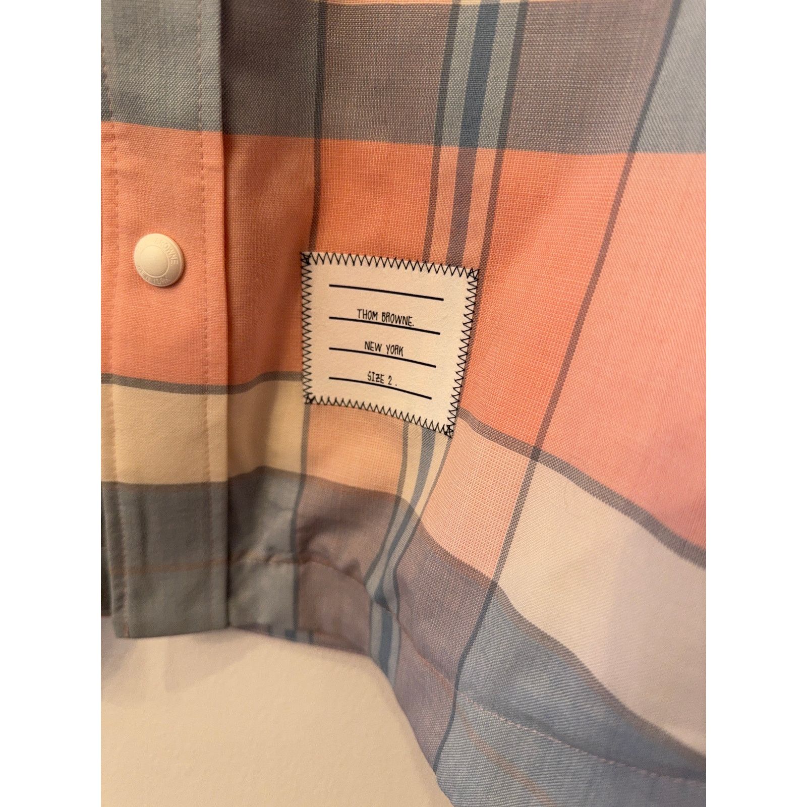 Thom Browne $2360 Thom Browne Oversized Shirt Jacket - 2 Size US M / EU 48-50 / 2 - 13 Thumbnail