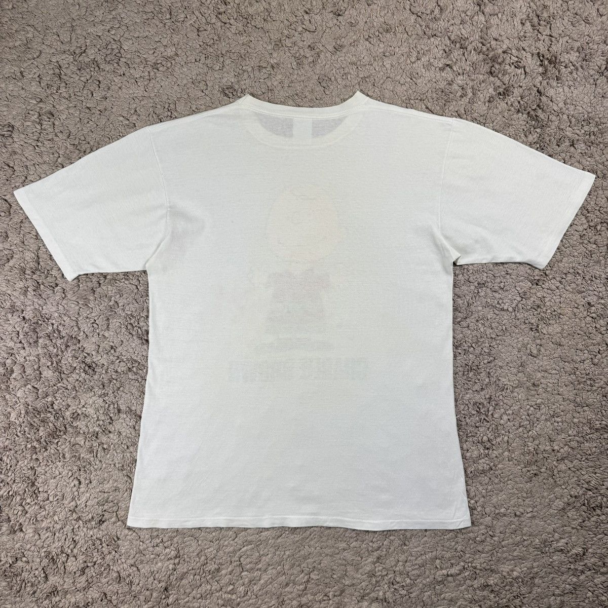 Vintage Vintage Cartoon Peanuts Charlie Brown Graphic T-shirt Size US L / EU 52-54 / 3 - 2 Thumbnail
