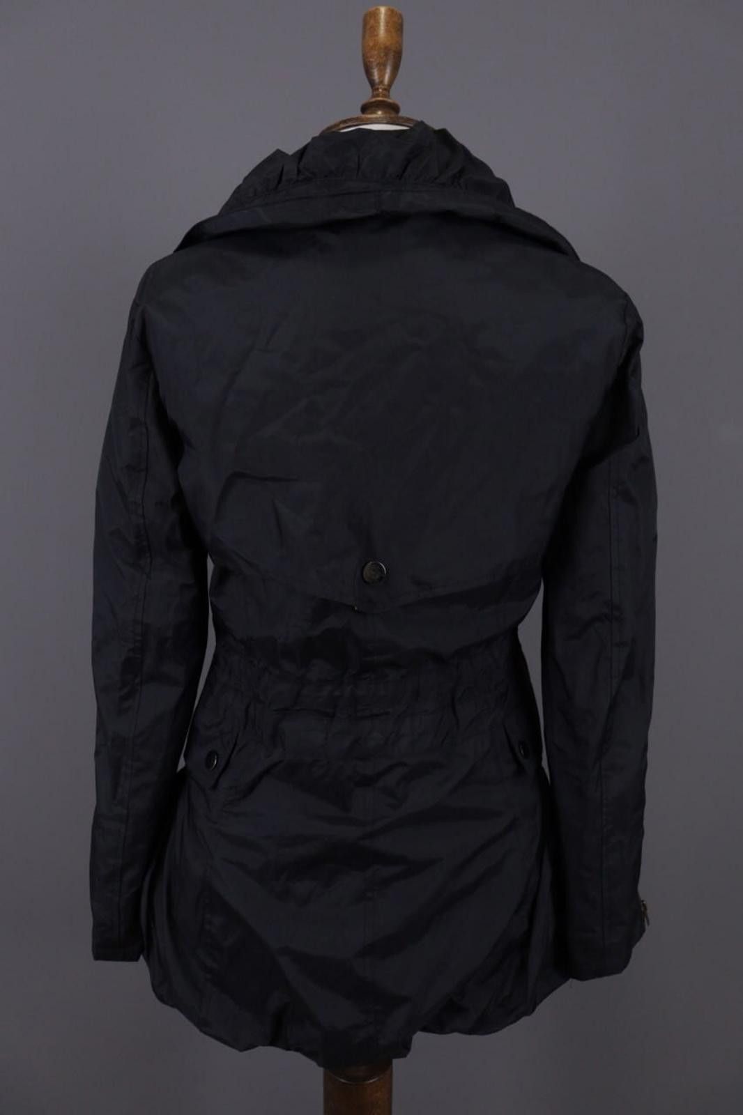 Designer Cop. Copine Black Lagenlook Parka Coat Jacket Size 30 Size M / US 6-8 / IT 42-44 - 10 Thumbnail