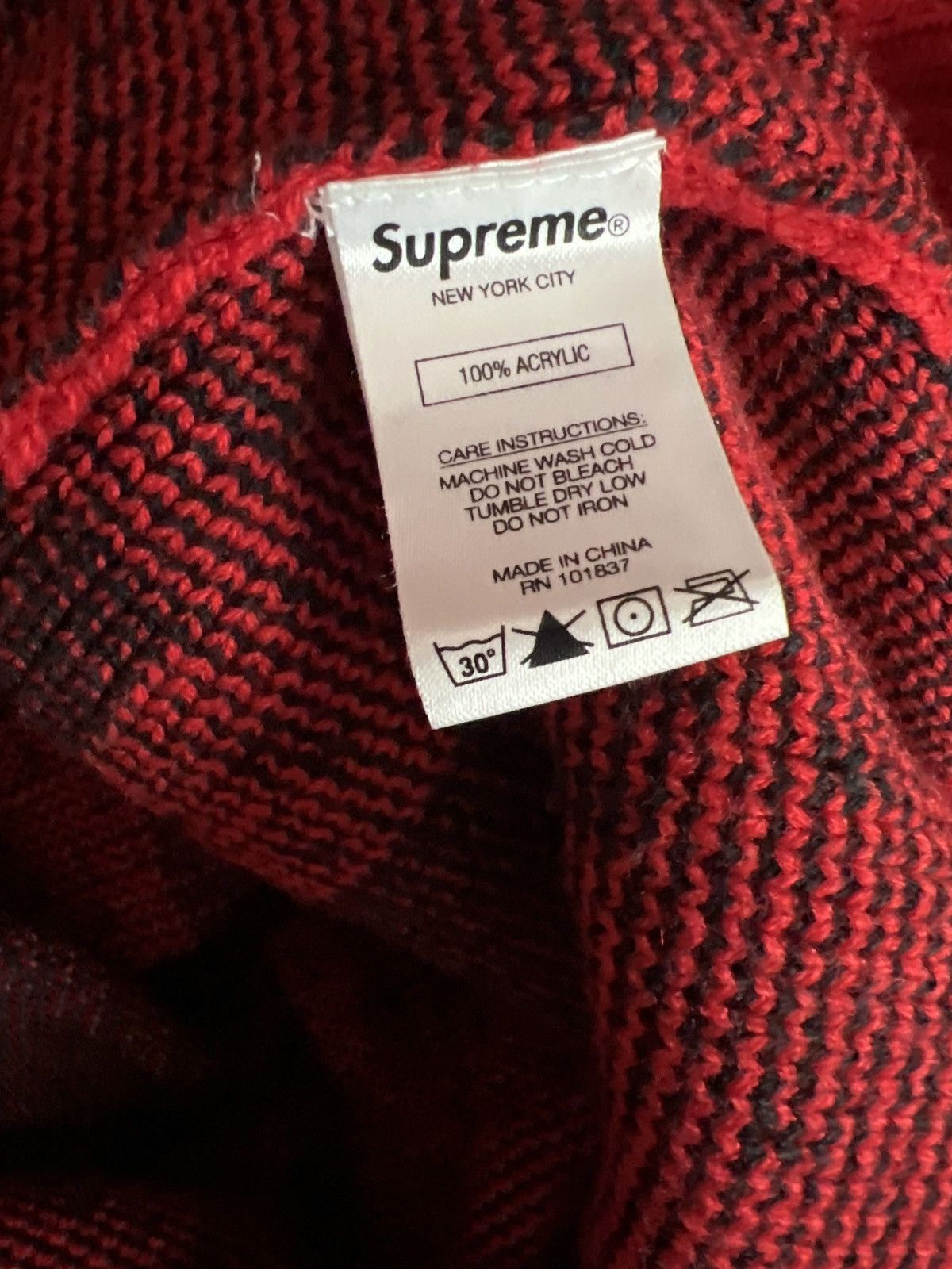 Supreme Supreme NYC skyline knit Size US XL / EU 56 / 4 - 4 Thumbnail