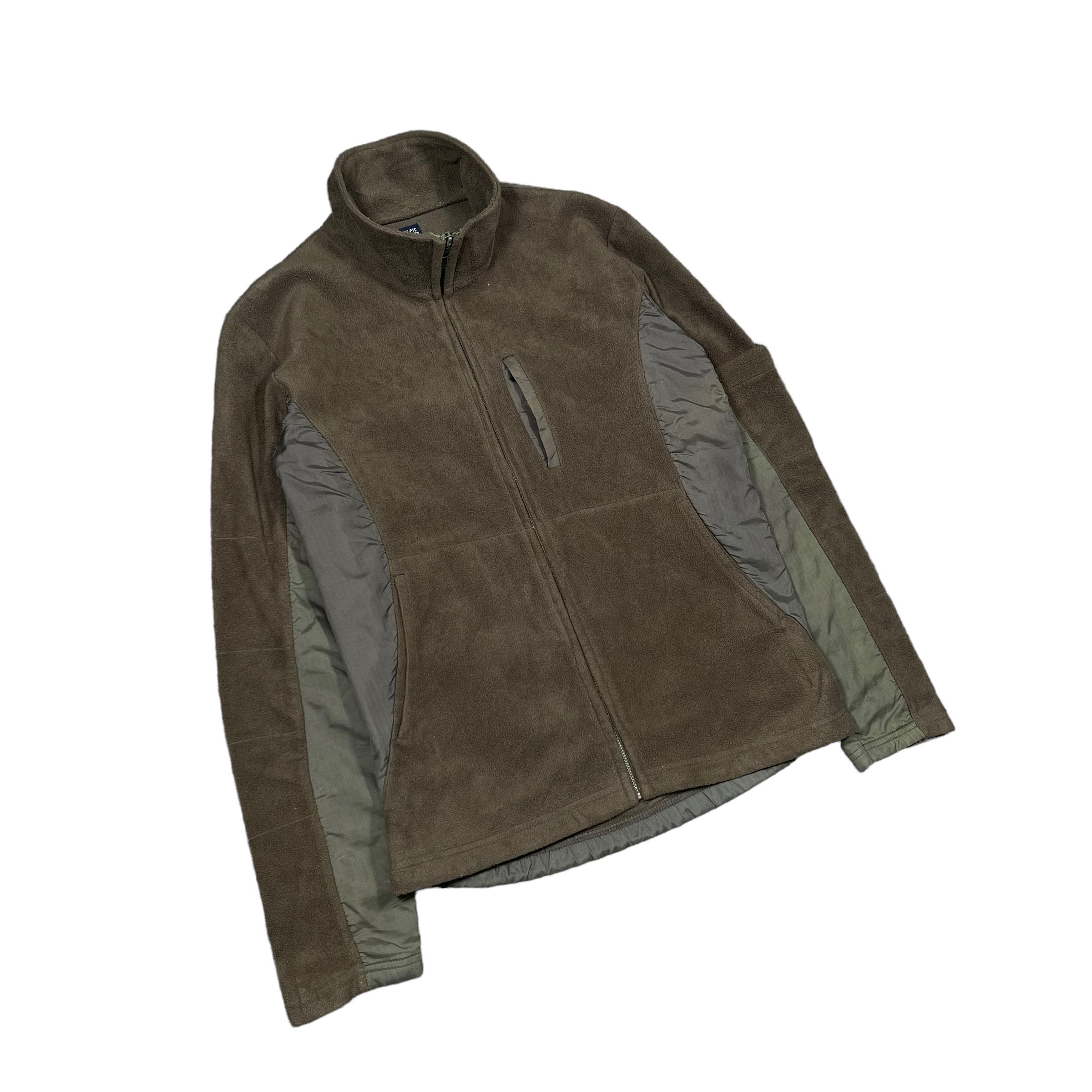 Japanese Brand × PPFM × South2 West8 PPFM Fleece Hybrid Olive Sweater Size US M / EU 48-50 / 2 - 3 Thumbnail