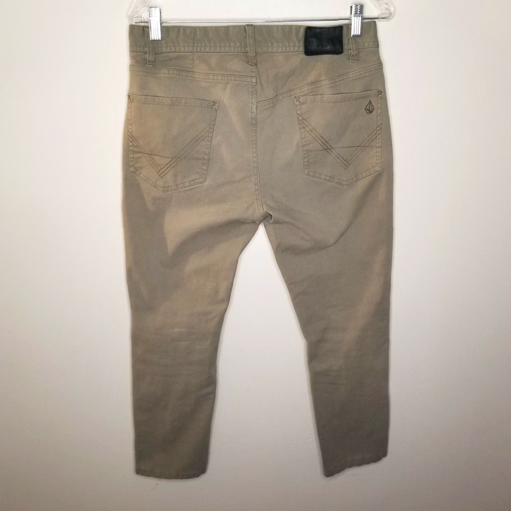 Volcom VOLCOM Chino Pants Beige Straight Size 31x25 Mens Size US 31 - 5 Thumbnail