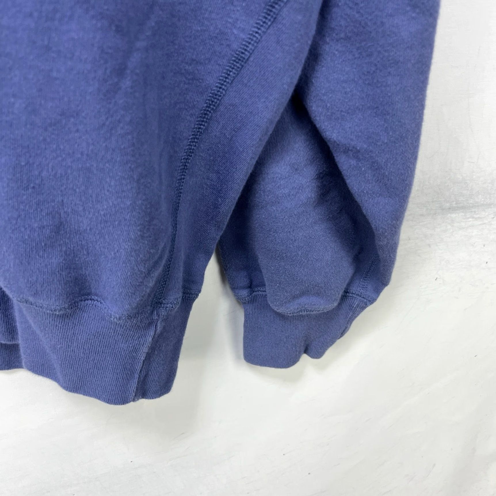 Vintage VINTAGE Polo Ralph Lauren Pony Sweatshirt XL Blue 90s Hooded Crew Neck Sweatshirt Mens Size US XL / EU 56 / 4 - 5 Thumbnail