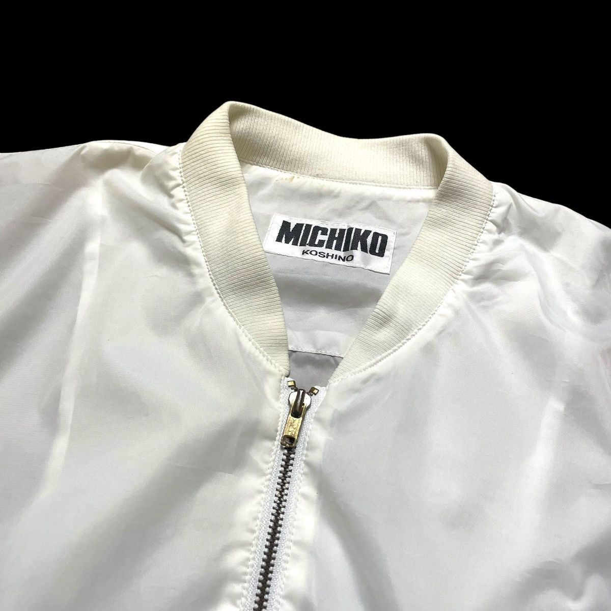 Michiko Koshino × Michiko Koshino London × Vintage 🇯🇵 VINTAGE MICHIKO KOSHINO LONDON BOMBER JACKET Size US XL / EU 56 / 4 - 5 Thumbnail