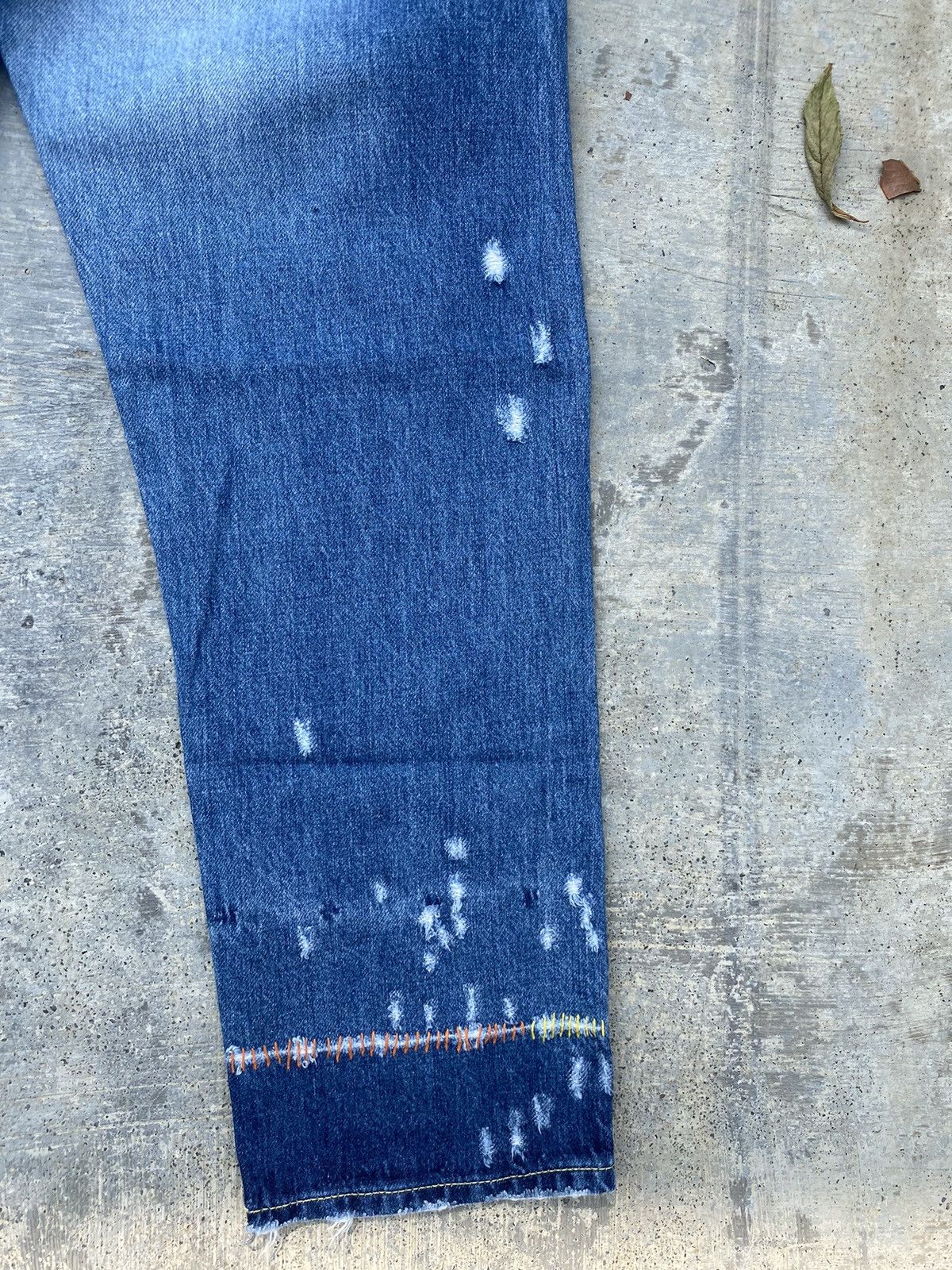 Tsumori Chisato VINTAGE TSUMORI CHISATO DISTRESSED BORO PUNK JAPAN Size US 32 / EU 48 - 6 Thumbnail