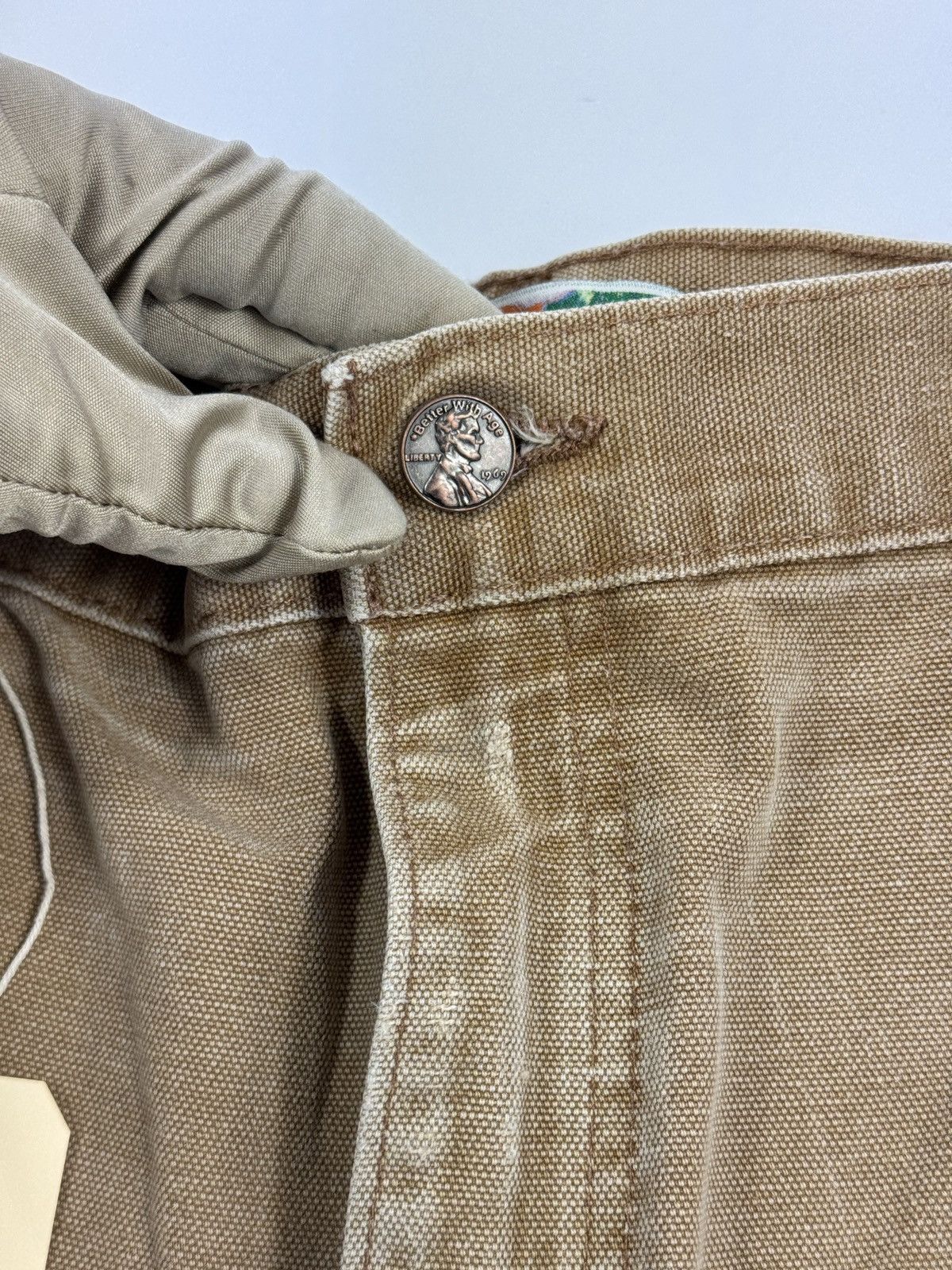 Better With Age GENTLEMENS PATCH WORK CARHARTT CARPENTER TROUSERS Size US 36 / EU 52 - 6 Thumbnail