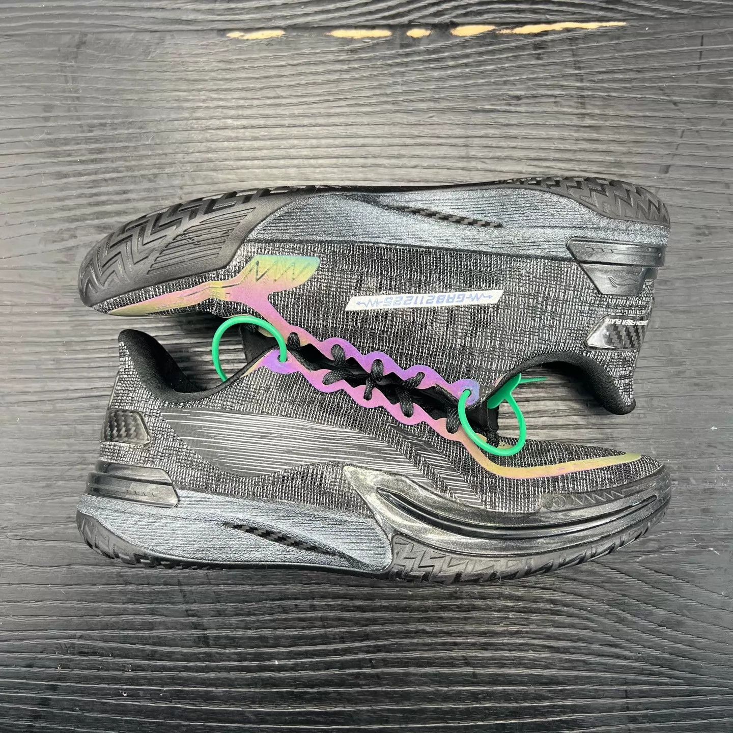 Li-Ning LI-NING Gamma Black 43.5 Like New (Original Box) Size US 10 / EU 43 - 2 Thumbnail