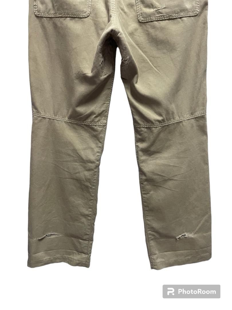 Issey Miyake Issey Miyake Early 2000 A/W Leather Trim Pants with Belt Size US 34 / EU 50 - 16 Thumbnail