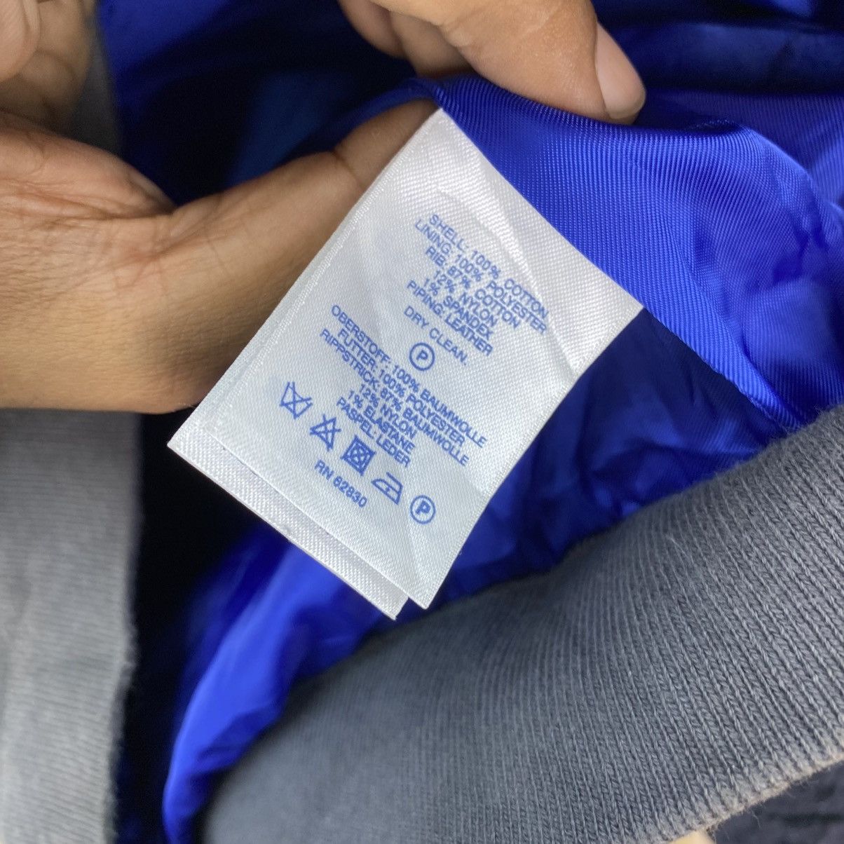 Lands' End 🫶Land End Faded Bomber Jacket Size US M / EU 48-50 / 2 - 10 Thumbnail