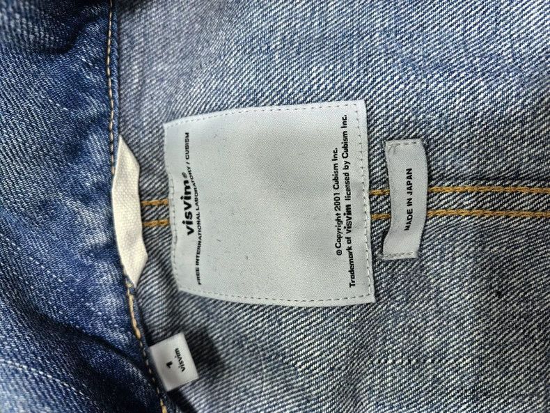 Visvim VisvimVISVIM Washed Denim Jacket Size 1-2504 Size US S / EU 44-46 / 1 - 3 Thumbnail