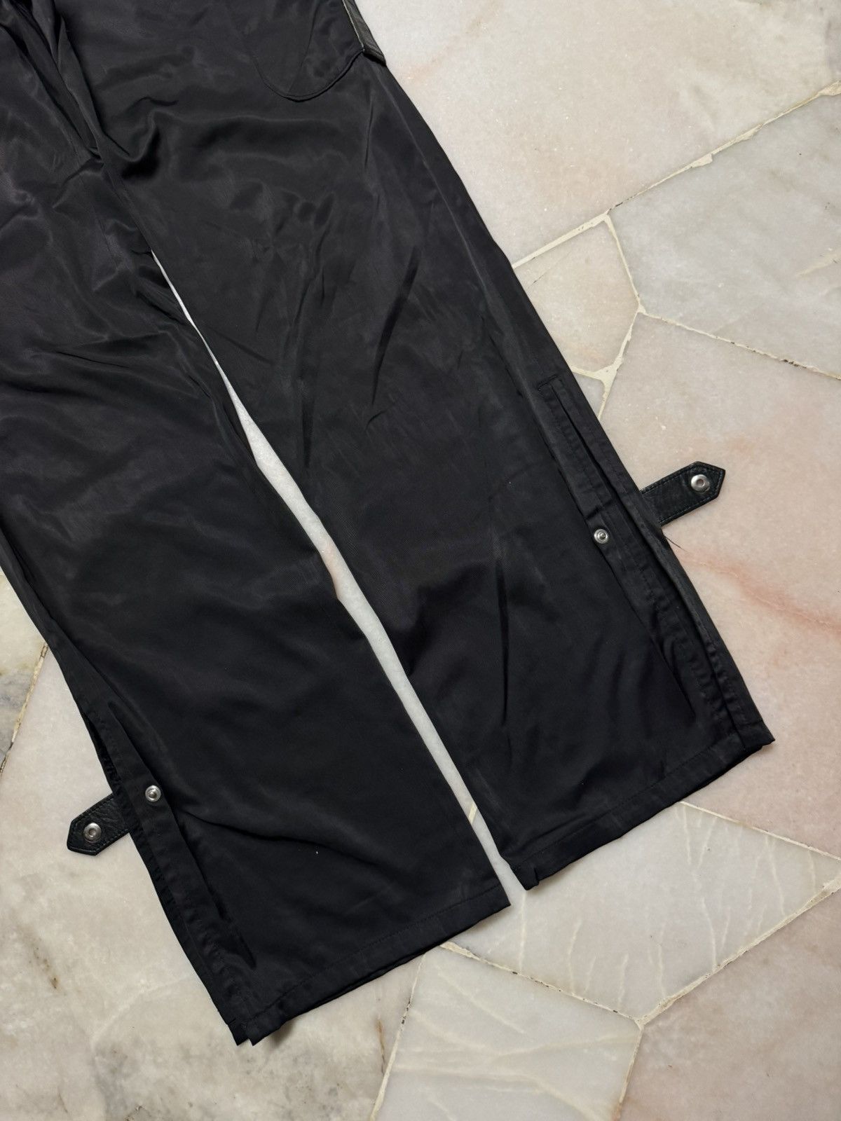 Studio D'Artisan Artisan Black Slack Cargo Button Leg Rare Japan Style Size US 30 / EU 46 - 5 Thumbnail