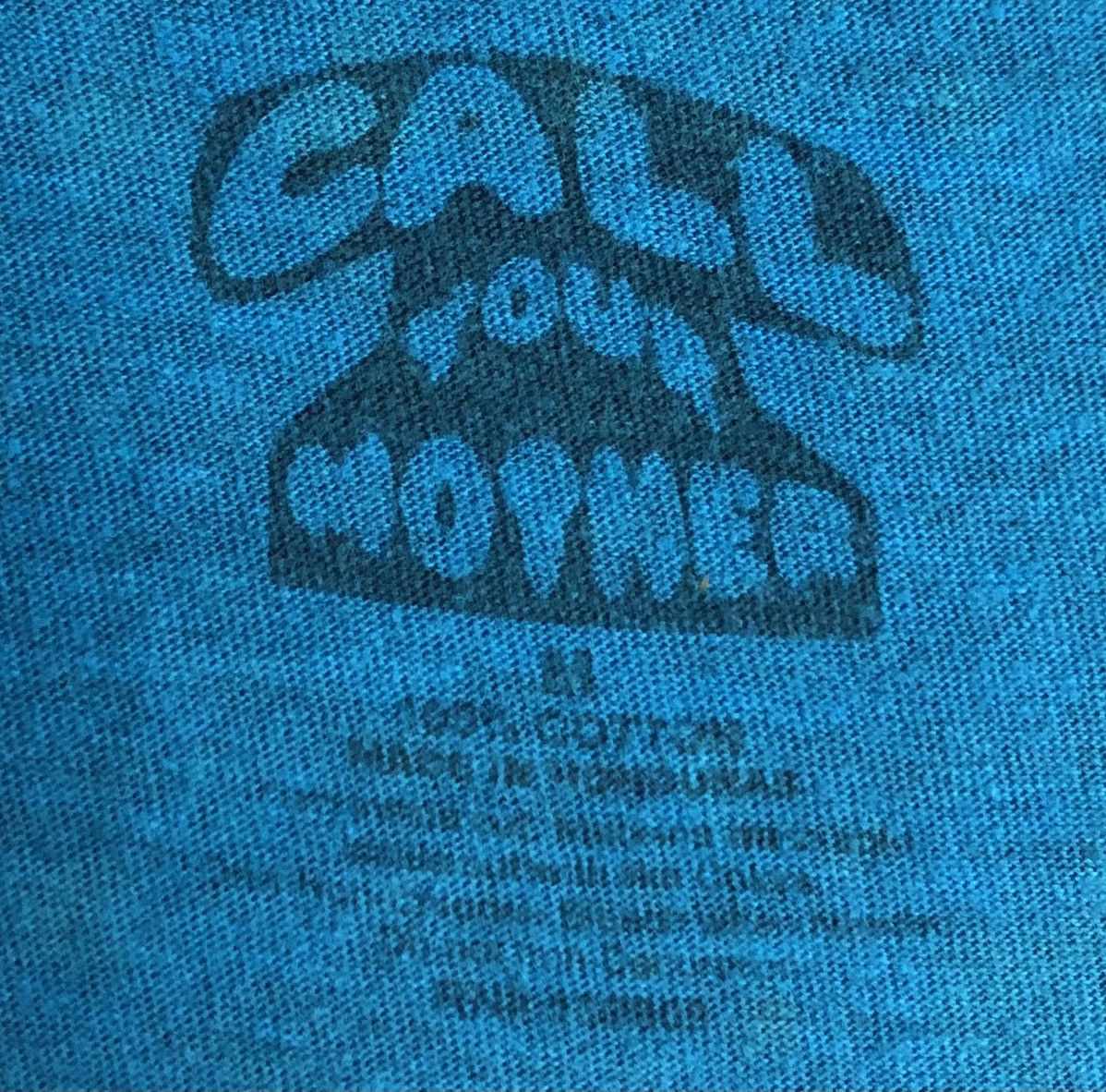 Vintage Vintage Call Your Mother Good Vibes Skeleton Surfer T-Shirt Size US M / EU 48-50 / 2 - 8 Thumbnail