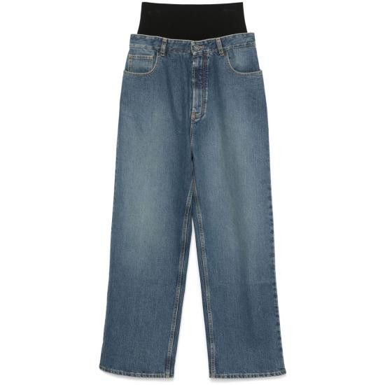 Alaia ALAIA Women Denims AA9P0155T5364 525 BLUE Size 25" / US 0 / IT 36 - 1 Thumbnail
