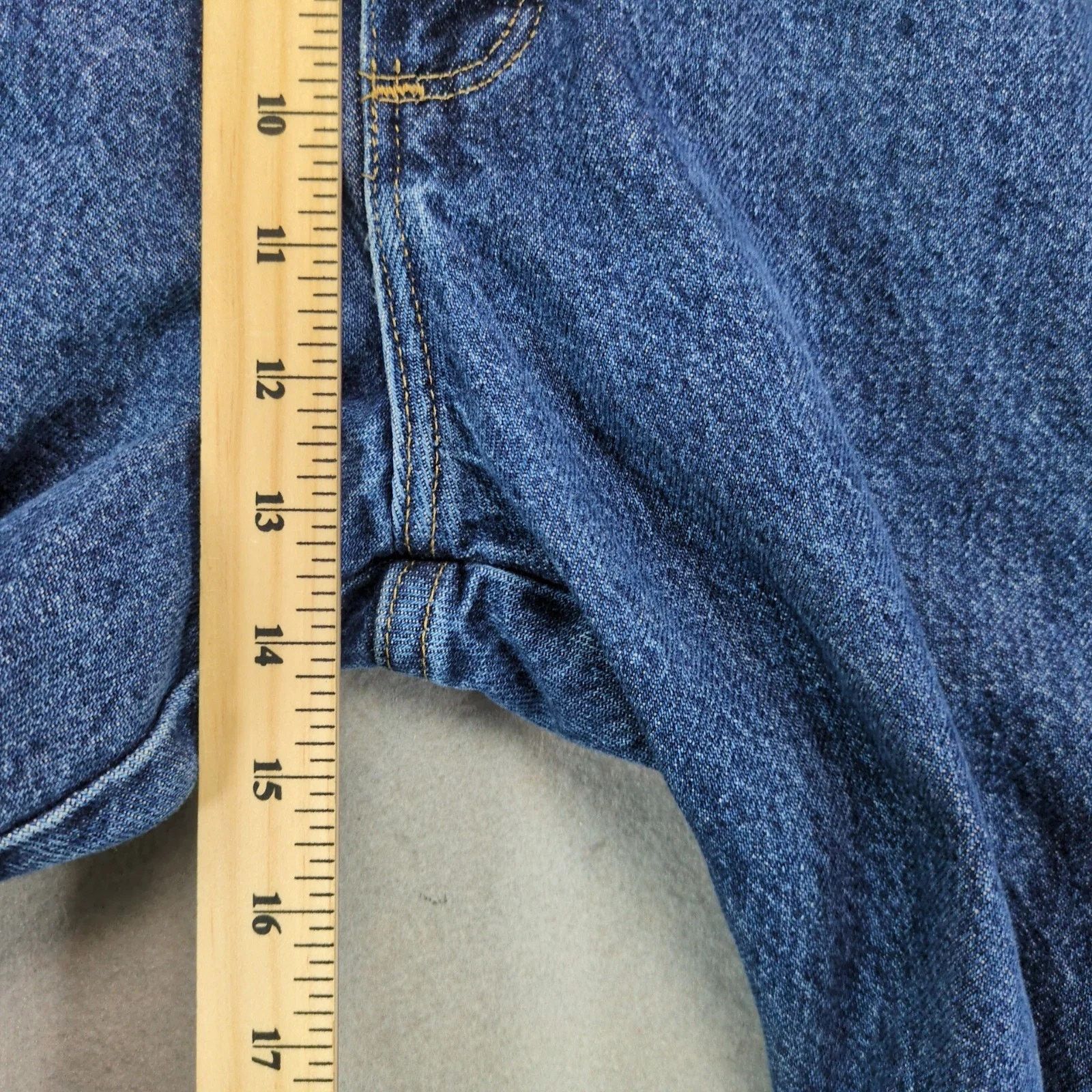 Wrangler 90s-Y2K Wrangler Jeans Men's 40x30 Regular Fit Straight Leg Size US 40 / EU 56 - 9 Thumbnail