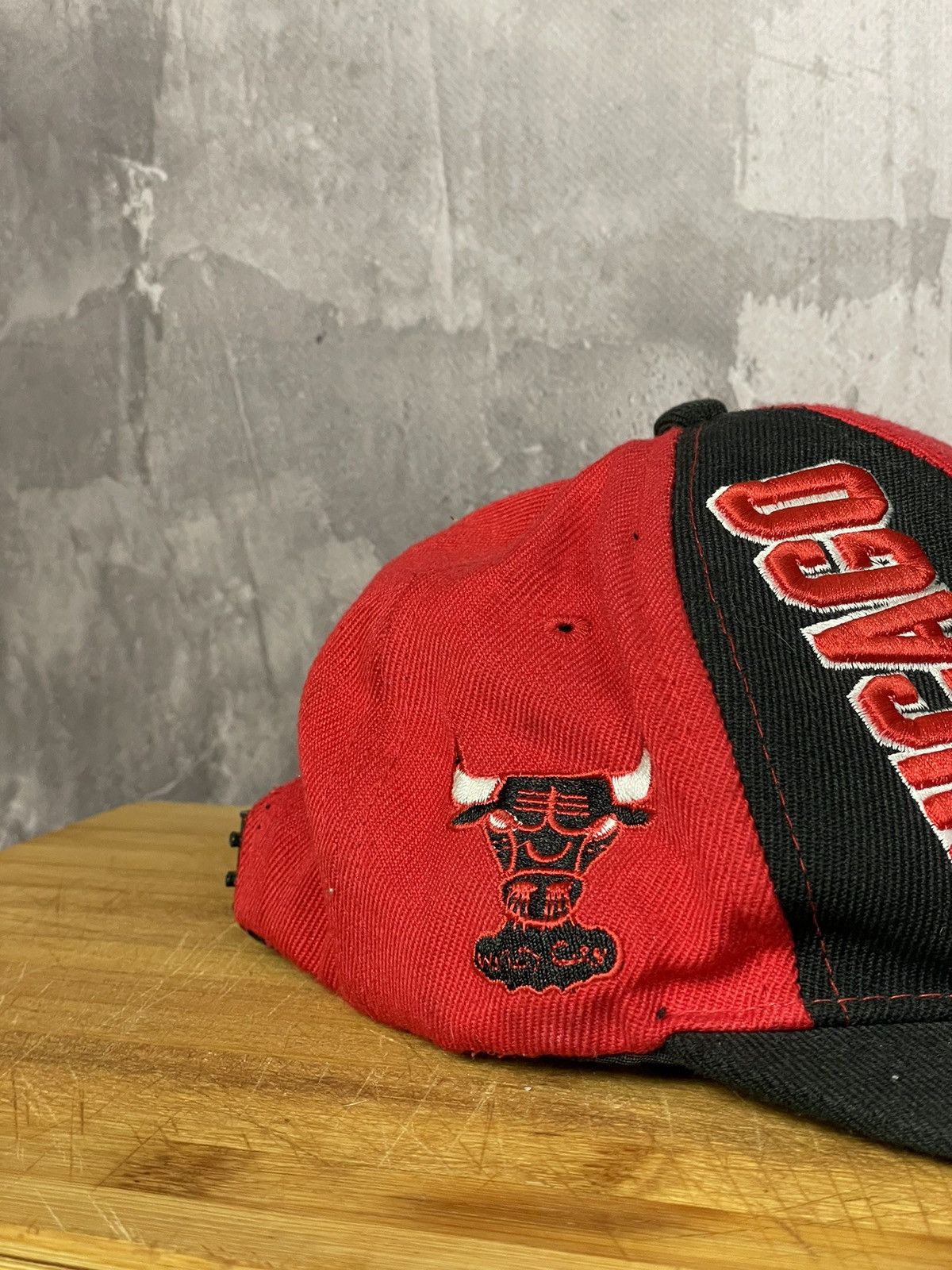 NBA × Vintage Vintage Chicago Bulls NBA cap hat sports specialties 90s Size ONE SIZE - 5 Thumbnail