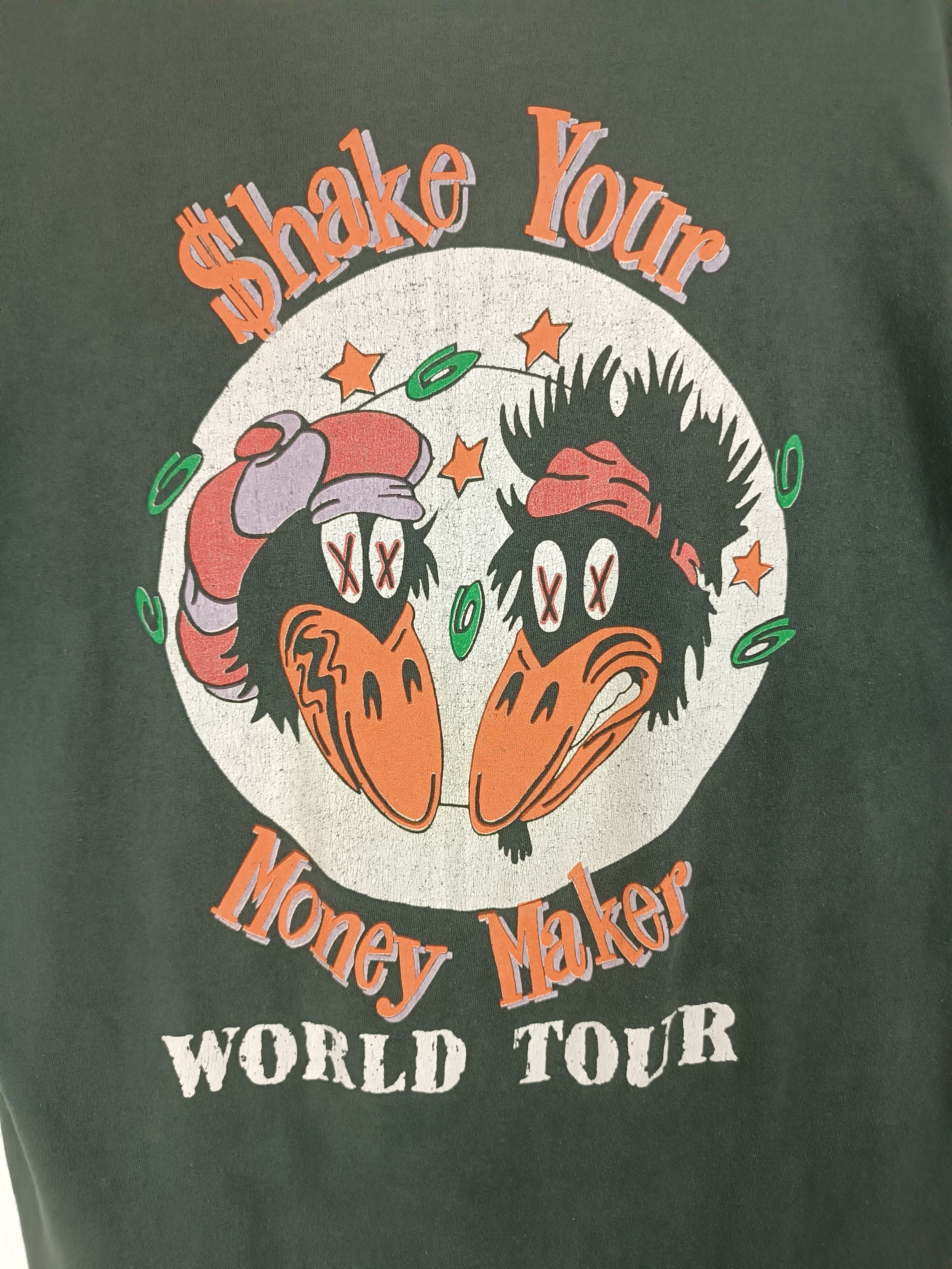 Vintage VINTAGE 90'S THE BLACK CROWES WORLD TOUR OZZY ZEPPELIN ZZ Size US L / EU 52-54 / 3 - 18 Thumbnail