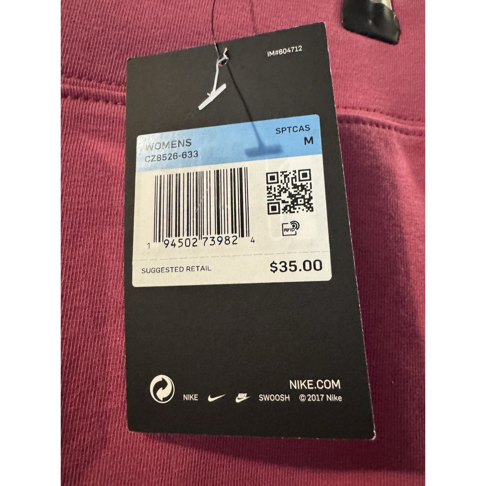 Nike NIKE DRI-FIT Size Medium Women Stretch Waist Compression Wor Size 28" / US 6 / IT 42 - 7 Thumbnail