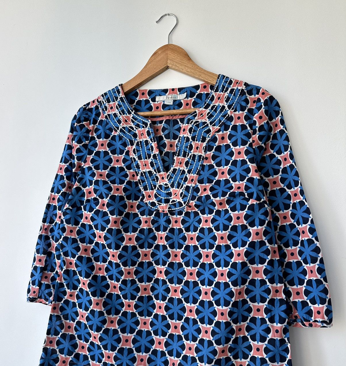 Boden Boden Women's Flowers Blouse Tunic Shirt Size US 8 Size M / US 6-8 / IT 42-44 - 4 Thumbnail