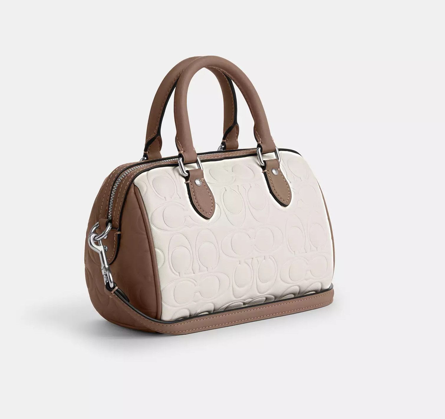 Coach Mini Rowan Crossbody Bag In Blocked Signature Leather CY744 Size ONE SIZE - 8 Thumbnail