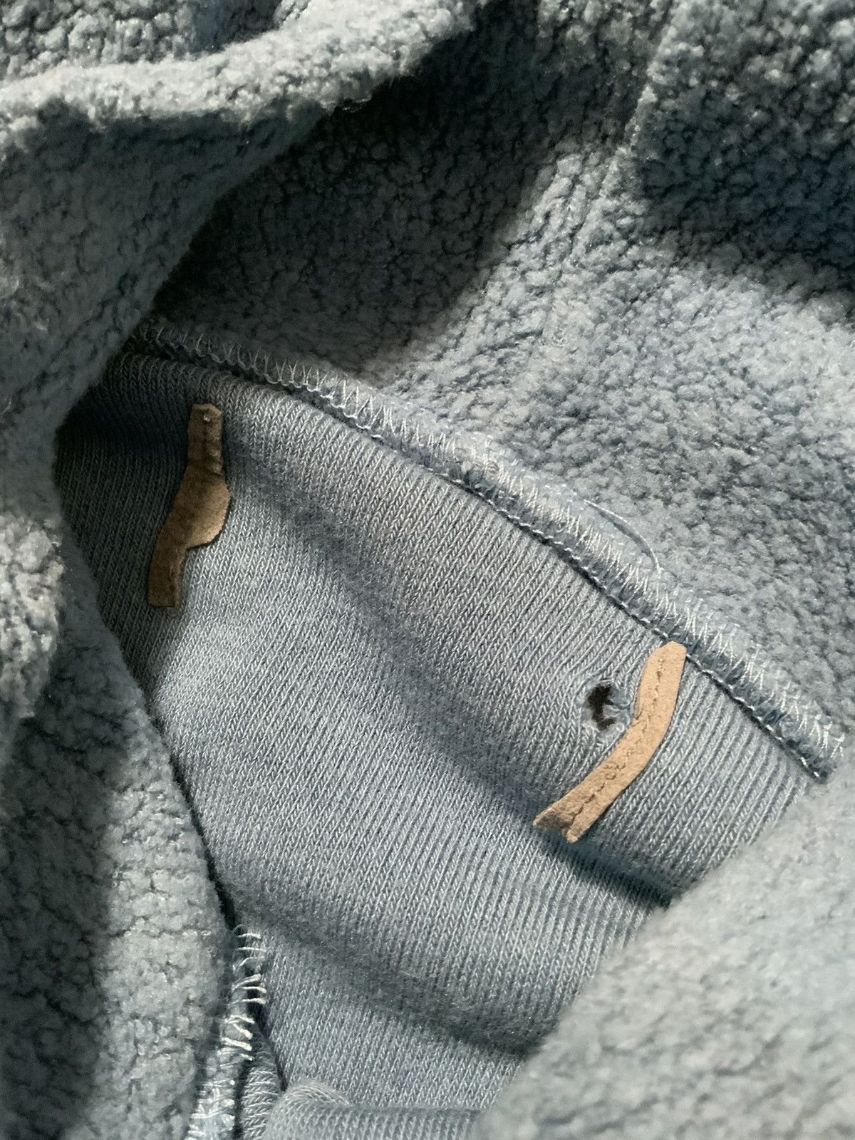 Designer $150 Mitchell Evan Pile Sherpa Fleece Long Pullover Hoodie Size US S / EU 44-46 / 1 - 6 Thumbnail