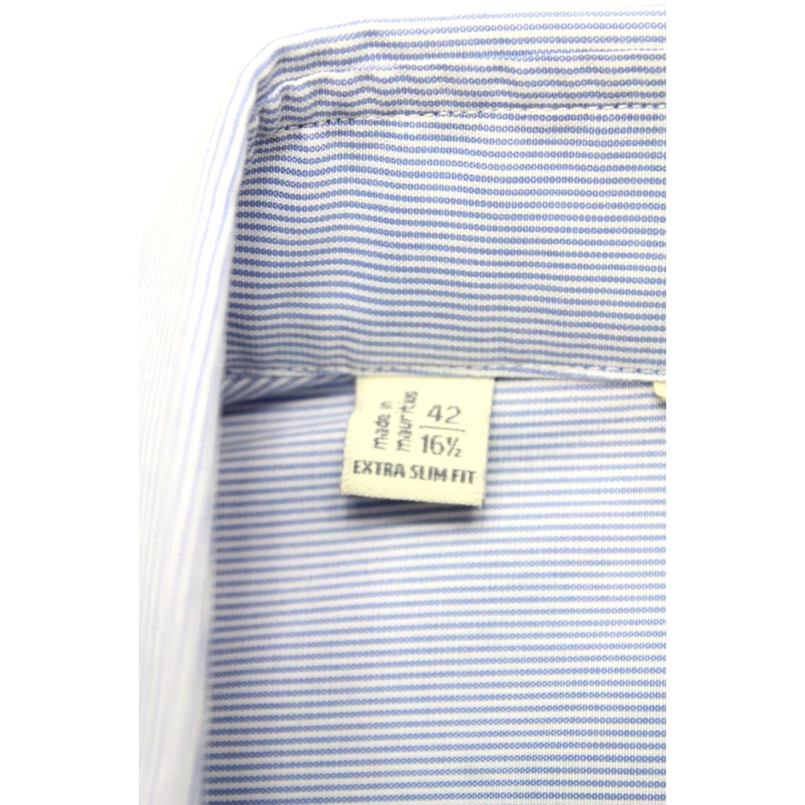 Suitsupply Suitsupply Try On Extra Slim Fit Shirt Mens 42/16 1/2 Pinstriped Formal Size 42R - 7 Thumbnail