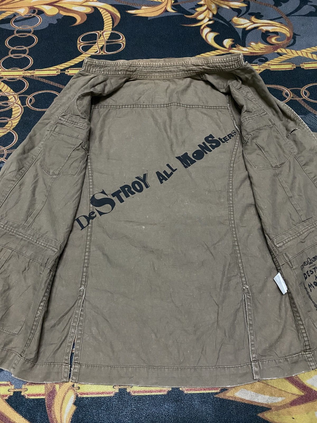 Hysteric Glamour Hysteric Glamour Peanut Butter Motherfxxker Army Jacket Size US S / EU 44-46 / 1 - 5 Thumbnail