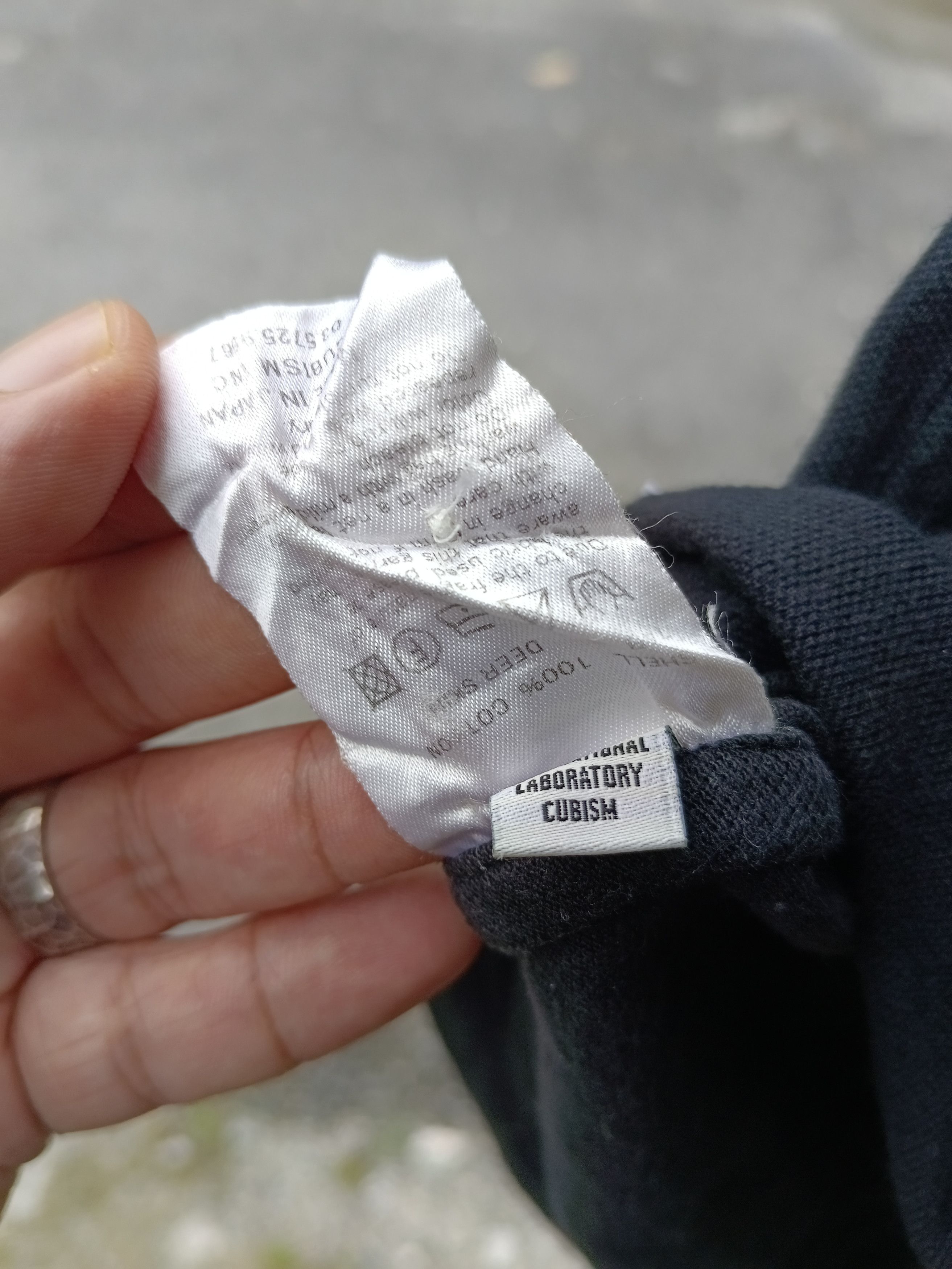 Visvim LABORATORY CUBISM VISVIM BLACK POLO TEE Size US S / EU 44-46 / 1 - 5 Thumbnail