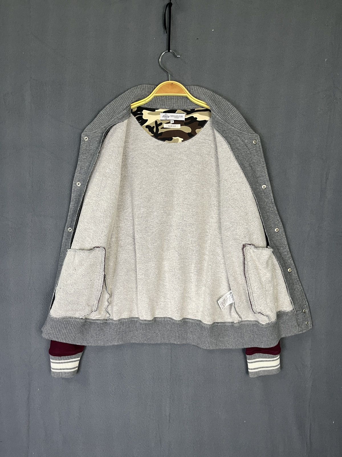 Beams Plus × Japanese Brand B:Ming by Beams Slim Fit Varsity Jacket Size US M / EU 48-50 / 2 - 6 Thumbnail