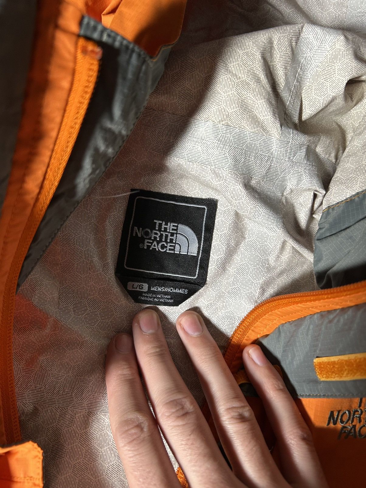 The North Face Orange The North Face Windbreaker Jacket Size US L / EU 52-54 / 3 - 3 Thumbnail