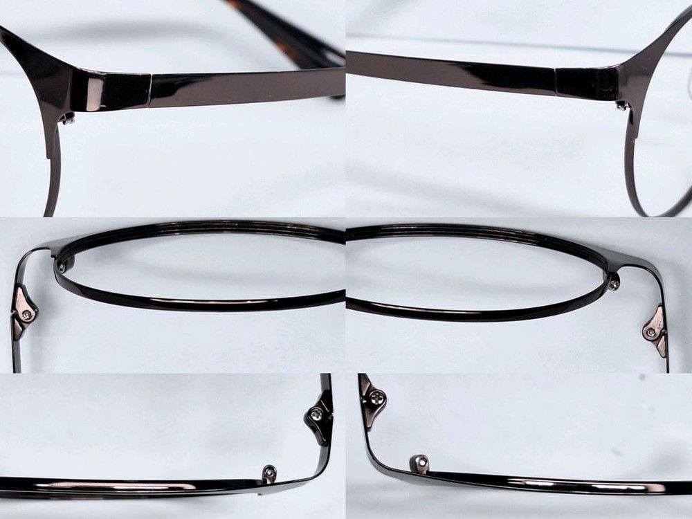 Vintage Zoff Business Boston Glasses Frame Brown ZY232019-43E1 M-41 Size ONE SIZE - 8 Thumbnail
