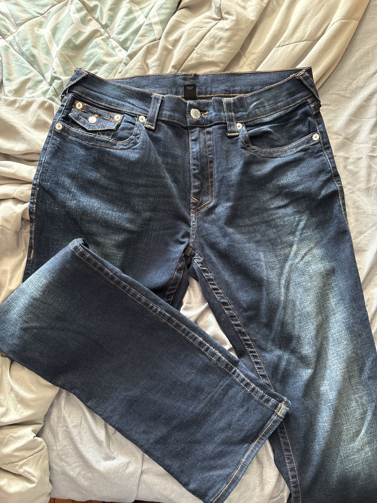 True Religion 📍True Religion Jeans with Flap📍100% Denim Size US 36 / EU 52 - 2 Thumbnail
