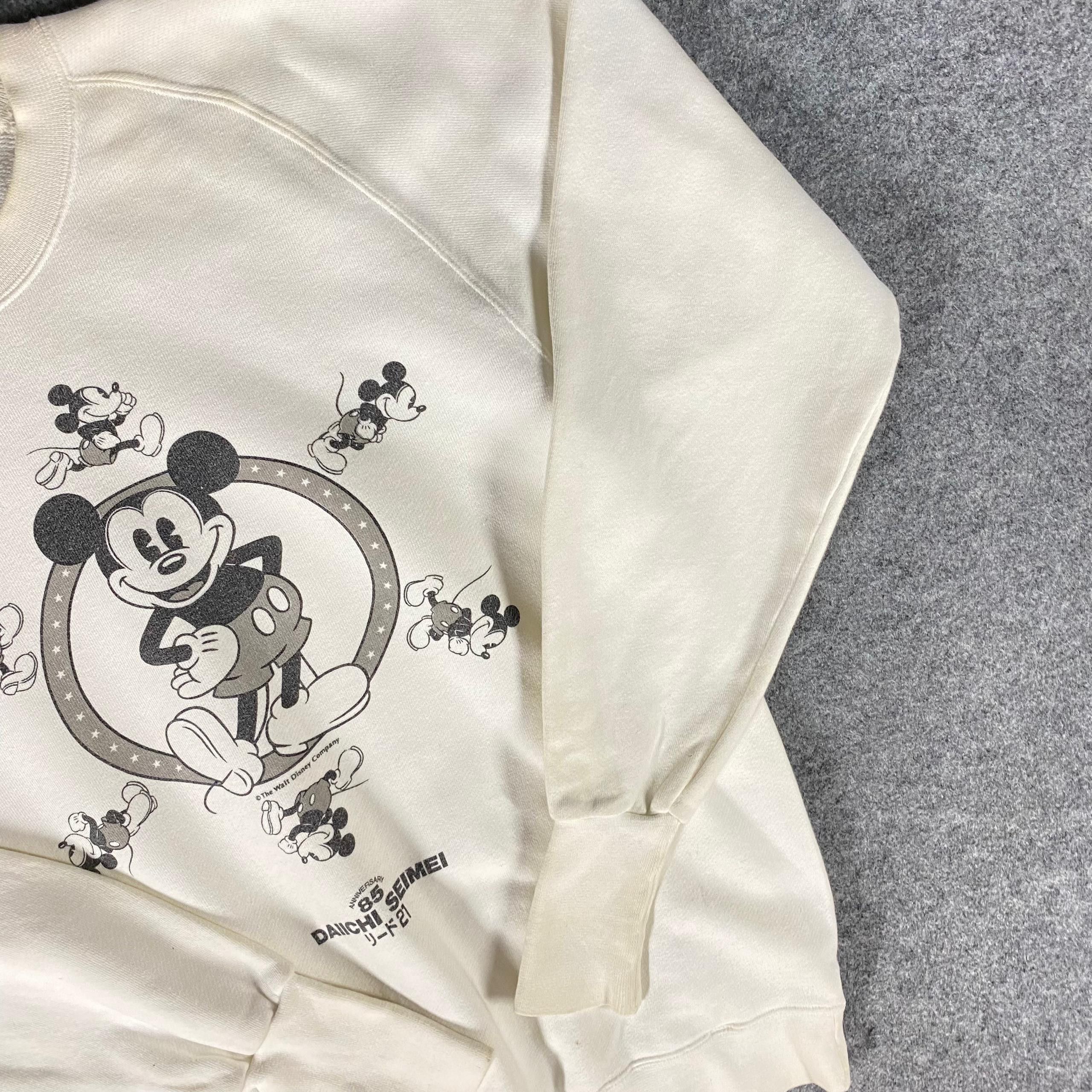 Disney Vintage Daiichi Siemei Mickey Mouse Sweatshirt Size US M / EU 48-50 / 2 - 6 Thumbnail