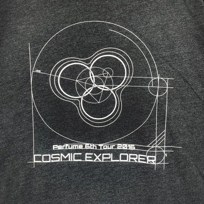 Vintage PERFUME COSMIC EXPLORER 2016 Tour Japan Idol Tee Shirt Top Size US L / EU 52-54 / 3 - 4 Thumbnail
