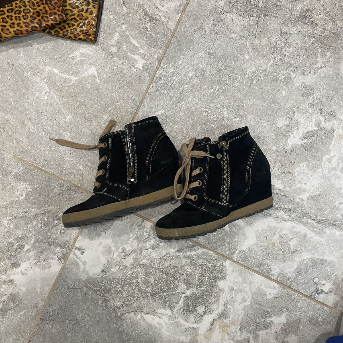 Vintage 5.5 like ISABEL MARANT BECKETT HIGH PLATFORM SNEAKERS SHOES Size US 5.5 / IT 35.5 - 1 Thumbnail