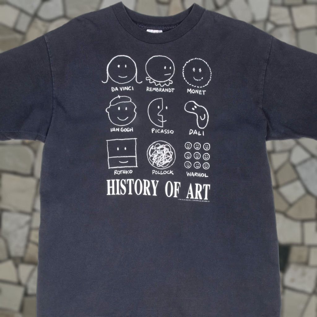 History Of Art T Shirt | Grailed