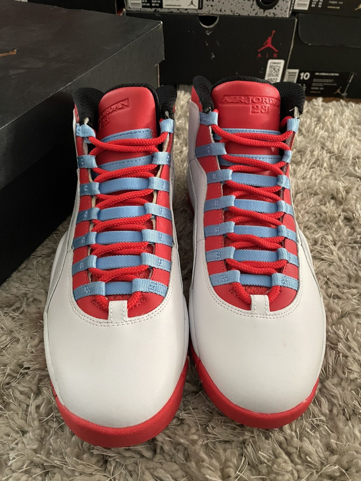 Jordan Brand Jordan 10 Chicago Flags Size US 9.5 / EU 42-43 - 3 Thumbnail