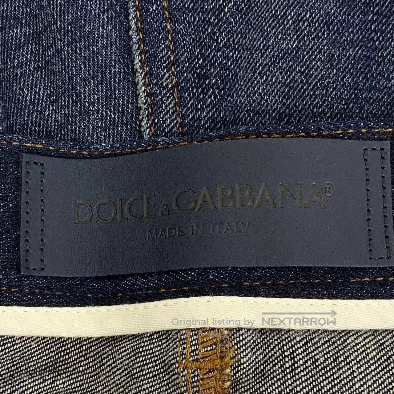 Dolce & Gabbana Dolce Gabbana Dark Blue Washed Destroyed Design Casual Den Size US 34 / EU 50 - 6 Thumbnail